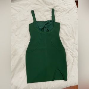 Shein green dress